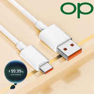 For OPPO Charger Original Fast Charger 66W Type C Cable USB For Android Charger Type C Charger Line