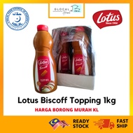 Lotus Biscoff Topping 1kg Lotus Biscoff Sauce Topping Expiry May 2024