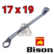 RING WRENCH 17x19 CAP WRENCH 17mm x 19mm RETAIL KURUNG WRENCH 17/19 DOUBLE RING 17-19