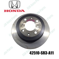 Rear Brake Disc Plate (Pair) HONDA Civic IV -90 Gen V EG EH EJ 3Dr. 4Dr.(Round Tail)91-95 Gen.VI EK 