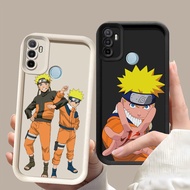 HITAM PUTIH D-23 Naruto Case Black White Casing for Realme 7i C17 OPPO A53S A33 A53