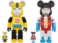 Image.台中逢甲店 BE@RBRICK BEARBRICK 400%100% 變形金剛 大黃蜂 天王星