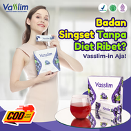 Vasslim Fiber Drink Pelangsing Penurun Berat Badan Diet Ampuh Dalam 1 Minggu Cepat dan Bpom