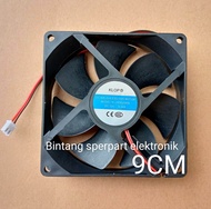 FAN DC 12V UKURAN 9CM KIPAS FAN DC 9CM FAN 9CM 12V KIPAS CPU
