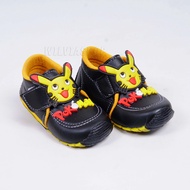 Sepatu Bayi Bunyi Laki-Laki Karakter Pokemon Usia 1-3 Tahun / Sepatu Balita Laki Laki Murah / Sepatu