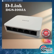 [5port Switch None POE] D-LINK® TAIWAN 1000mbps Gigabit Easy Desktop Switch [DGS - 1005A]