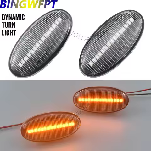 2X For Mazda 3 (BK) 2003-2009 For Mazda 6 (GG1/GY) 2002-2007 Side Marker Fender Indicator Blinker Le
