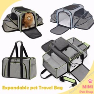 Expandable Pet Bag Carrier Large Cat Backpack Carrier Cat Beg Carrier Pet Travel Carrier Bag Carrier