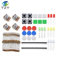 DIY 1 Sets UNO R3 LED Potentiometer tact Switch Pin Header Handy portable resistor KIT for Arduino S