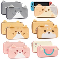 GeekShare Nintendo Switch Case Portable Storage Bag Cat Ear Storage Bag for Switch / OLED Cute Protective Case Accessories