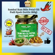 Original Sambal Opah Sambal Ikan Bilis Petai Cili Padi Opah Bottle Balang Ready To Eat Food By Masmi