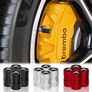 4pcs Aluminum Car Tire Anti-dust Cap Car Wheel Valve Protect Cap for Citroen C1 C2 C3 C4 C5 C6 C8 C4