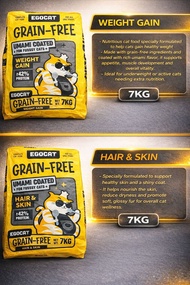 EGOCAT - GRAIN FREE WEIGHT GAIN / HAIR&SKIN (7 KG)