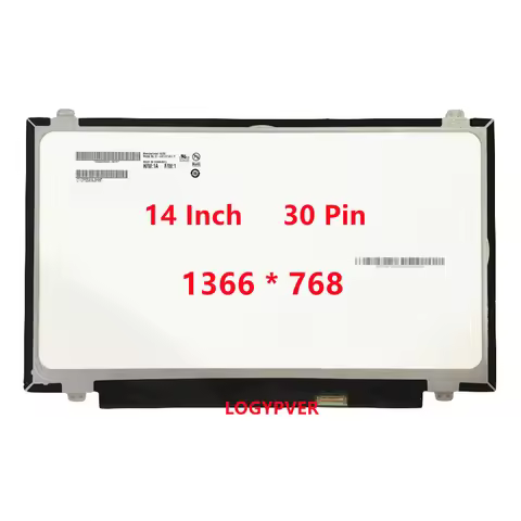 14" inch Laptop LCD Matrix LED Screen B140XTN03.3 LP140WH2 TPS1 HB140WX1-301 N140BGE-E43 EDP 30 Pins