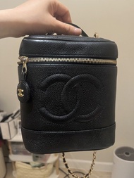 Chanel vintage vanity case bucket bag 化妝包