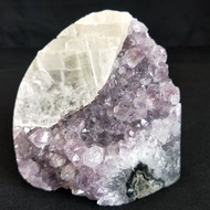 天然紫晶簇AC462✨手串充電首選✨紫水晶簇/紫晶洞/共生方解石