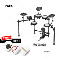 กลองไฟฟ้า NUX DM-210 กลองไฟฟ้า กลองชุดไฟฟ้า NUX DM-210 Electronic Drum กลอง NUX DM210 หนังมุ้งทุกใบ