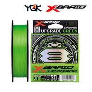 YGK fishing line X-Braid UPGRADE X8 - CHARTREUSE GREEN COLOR BRAID (300m) 22~50lb braided line fishi