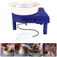 Pottery Wheel 25CM Pottery Forming Machine 350W Electric Pottery Wheel With Foot Pedal And Detachabl