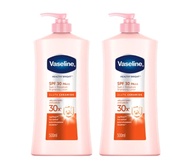 (มีคูปองส่งฟรี / 500 ML.*2 ขวด )    Vaseline Lotion Healthy Bright SPF 30 PA++ 500 ml