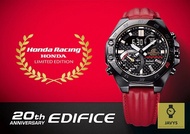 CASIO ECB-10HR-1A / EDIFICE / Honda Racing 20th Anniversary / Smartphone Link / Bluetooth / Sapphire / Leather / Limited