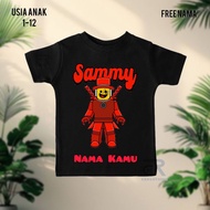 Roblox Sammy Kids T-Shirt Free Name Latest Admin Abuse Kids T-Shirt