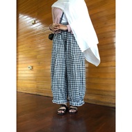 [BIGSIZE up to BB 90kg] Balloon Pants Gingham by Wearing Basita (Balloon Pants Bigsize Pants/ Bigsiz