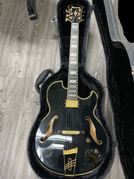 Ibanez PM100(PM-100) Pat Metheny 6-string electric hollowbody jazz guitar (black color)
