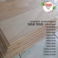 Plywood plywood, plywood, size 40x20cm, 9mm thick