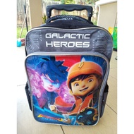 beg sekolah Boboiboy galactic heroes ❤️ beg tarik Boboiboy ❤️ school bag Boboiboy galactic heroes