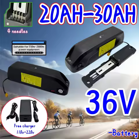 Air freight 36V 20-30AH Hailong battery 4-pin discharge 35AH BMS easy installation 24-hour transport