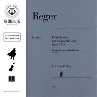 AUTHORIZED DISTRIBUTOR - G.HENLE VERLAG - REGER 3 SUITES F.VC OP. 131C