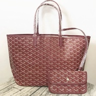 กระเป๋าฟันสุนัขเดียวกันของ Goyard Star ตะกร้าผักความจุมากกระเป๋าทรงสี่เหลี่ยมมีหูหิ้วสะพายไหล่กระเป๋าแม่กระเป๋าช้อปปิ้ง