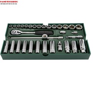 33-piece 3/8 8-24mm Sata 09902 tube tray set