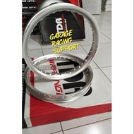 VELG TDR 140 160 RING 14 SILVER USHAPE/SETENGAH LINGKAR   * - RAZOR MOTOR