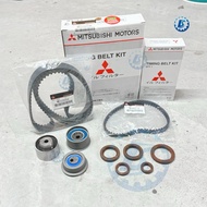 Compatible With Mitsubishi Galant Vr4 2.0 Lancer Evo 1 2 3 Airtrek Turbo Timing Belt Kit Set 153RU29
