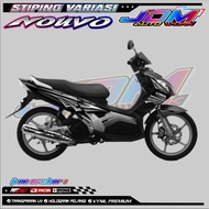 YAMAHA NOUVO VARIATION STRIPING YAMAHA NOUVO MOTORCYCLE VARIATION STICKER LIST