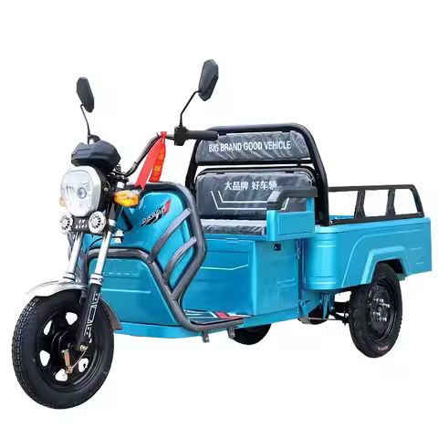 electric tricycles 3 wheel electric cargo bike minitype for cargo solar