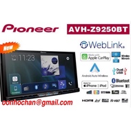 Pioneer AVH-Z9250BT - 7inch Touchscreen Display / Built-in Wi-Fi / Apple CarPlay / Android Auto / Ca