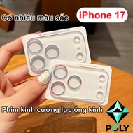 Original color tempered glass screen protector for iPhone 17, 17 Air, 17 Pro and 17 Pro Max.