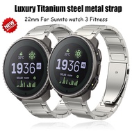 22mm Luxury Titanium alloy Strap For SUUNTO VERTICAL Link Bracelet For SUUNTO 9 PEAK PRO DLC/5 PEAK Smart Watch Band Accessories