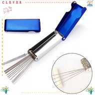 CLEVERHD Guitar Nut Files Set Polish Stringed Instruments  Filing Luthier Repair Tool