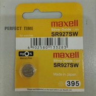 ♀MAXELL ORIGINAL BATTERY JAPAN SR927SW 395