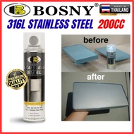 BOSNY B120 316L STAINLESS STEEL SPRAY PAINT 200CC [Made In THAILAND]