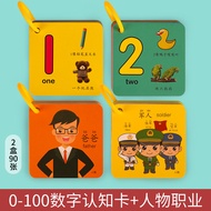 Number Cards 1 To 100 Childrens Enlightenment Knowledge Word Teaching Aids Wall Chart Kindergarten B