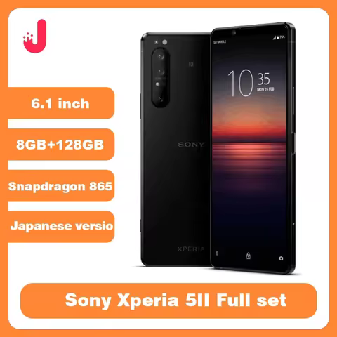 Sony Xperia 5 II 5ii Japanese 6.1" single card 8GB RAM 128GB ROM Japanese versio Unlocked Snapdragon