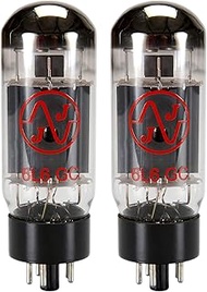 New Plate Current Matched Pair (2) JJ/Tesla Electronics 6L6GC Vacuum Tubes