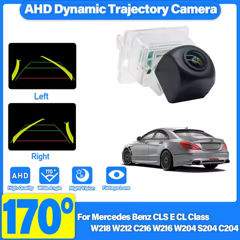 Wireless Reverse Camera For Mercedes Benz CLS E CL Class W218 W212 C216 W216 W204 S204 C204 Car Rear