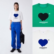 ADER ERROR spring and summer new products love print men's and women's round neck short-sleeved T-sh