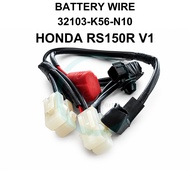 BATTERY WIRE ASSY 32103-K56-N10 HONDA RS150R V1 RS150 V1 MAIN BATTERY CABLE HARNESS POSITIVE NEGATIV
